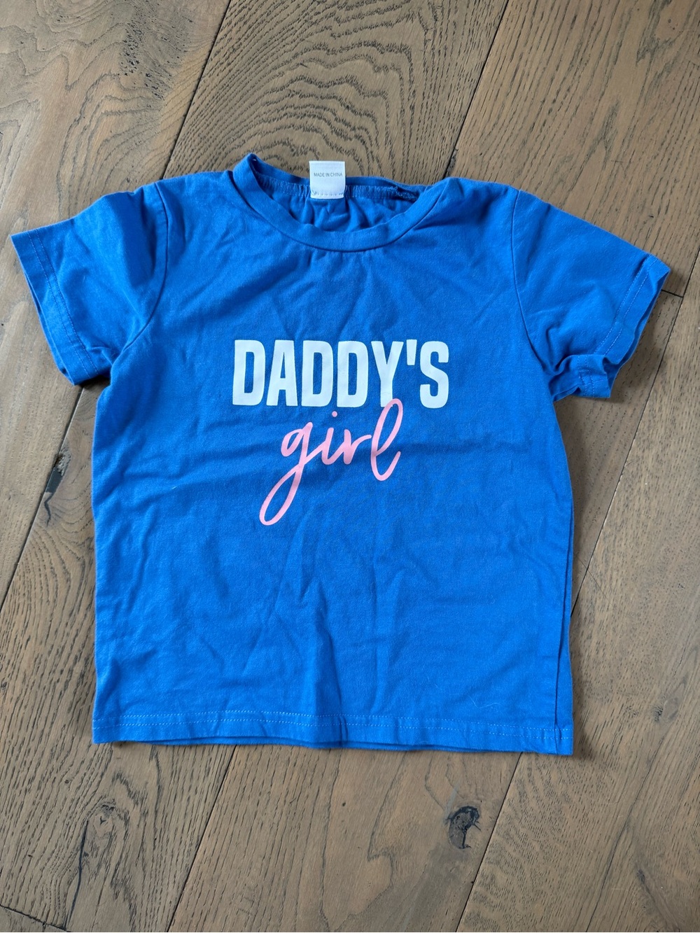 Daddy’s Girl Blue Graphic T-Shirt 3–4Y